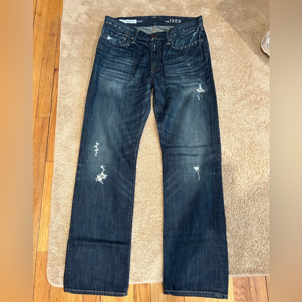 GAP Authentic Blue Denim Jeans